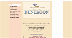 Desktop Screenshot of duntroon.co.nz
